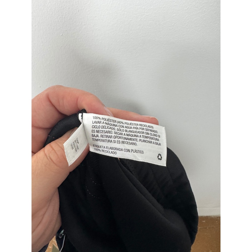 Athleisure Wild Fable Womens Medium Track Pants Black Red White Side Stripe New - Picture 8 of 12
